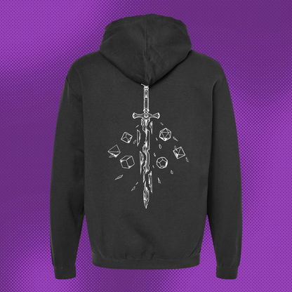 Critical Explosion | RPG Dice Sword Hoodie