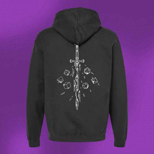 Critical Explosion | RPG Dice Sword Hoodie